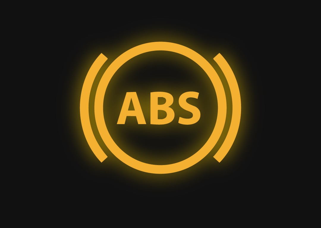 A picture of an ABS light